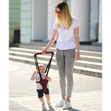 Lorelli  Safety Harness Step By Step Art.10010140001 Dark Red Поводок-ремень  безопасности для детской ходьбы