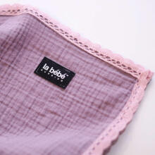 La bebe™ Muslin Blanket Art.132866 Pink