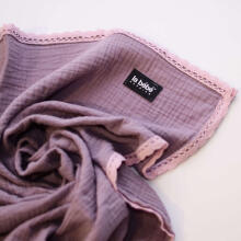 La bebe™ Muslin Blanket Art.132866 Pink