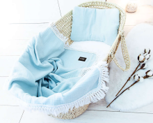 La bebe™ Muslin Blanket Art.132917 Mint