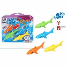Colorbaby Toys Aqua World  Art.24818  Игрушки для ванной ,4 шт.