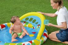 BESTWAY baseins Splash & Learn, 1.20m x 1.17m x 46cm, 52378