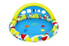 BESTWAY baseins Splash & Learn, 1.20m x 1.17m x 46cm, 52378