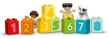 10954 LEGO® DUPLO® Creative Play Ciparu vilciens — mācies skaitīt