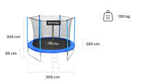 Spokey Trampoline Jumper II Art.927884
