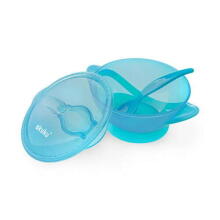 AKUKU Art. A0304-BLUE  set plate and spoon