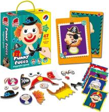 Roter Käfer Magnetic Game Funny Faces Art.133353
