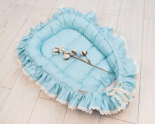 La Bebe™ Babynest Art.133389 Mint  Cocoon
