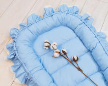 La Bebe™ Babynest Art.133390 Blue  Cocoon