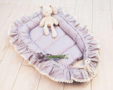 La Bebe™ Babynest Art.133393 Grey Cocoon