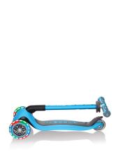 Globber Go Up Deluxe Lights Art.646-101 Sky Blue