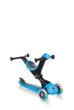 Globber Go Up Deluxe Lights Art.646-101 Sky Blue