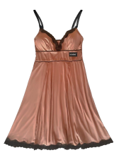 La Bebe™ Nursing Cotton Mia Art.133505 Toffee Nursing Night dress