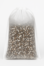 La Bebe™ Light Refill 5 L Art.133590 Filling for poufs and bean bags (DIY)  — mixture of polystyrene beads and buckwheat hulls