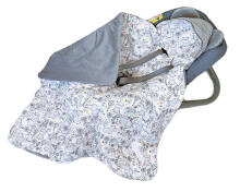 La bebe™ Swaddle Velur+Cotton 90x90 Art.133708 Yellow, 90x90 cm