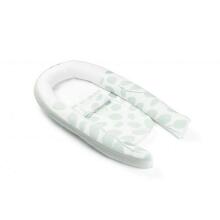 Doomoo Baby Cocoon Art.246928 Leaves Aqua Green