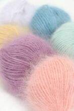 La bebe™ Wool Angora Blush Rose Art.134226 Bērnu vilnas zeķītes/zekes