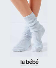 La bebe™ Wool Angora Blush Rose Art.134226 Bērnu vilnas zeķītes/zekes