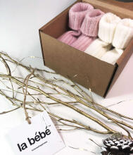La bebe™ Wool Angora Socks Art.134227 Cloud Bērnu vilnas zeķītes/zekes