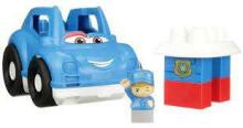 Fisher Price Mega Blocks Peter Police Car  Art.GCX08 Конструктор