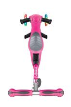 Globber Go Up Deluxe Lights Art.646-106 Deep Pink Самокат-велобег 4 в 1