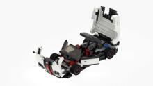 RASTAR 1:16 Pagani Zonda Cinque Bricks, saliekams auto modelis,  98200