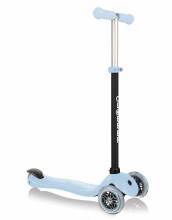 GLOBBER skrejritenis Go Up Sporty ar stabilizatoru un uzlīmēm, pastel blue, 451-200-3