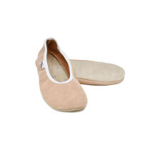 Bebe Basic Hip-Hop Gymnastics Shoes Art.SB120 Nude Barefoot Gym Slippers