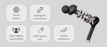 Garett  Wireless Earbuds Sound Smart  Art.134661 White