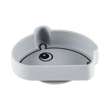 Done by Deer Silicone Stick & Stay bowl, Ozzo, Grey
