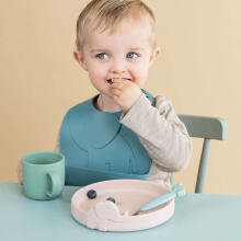 Done by Deer Silicone Bib Art.250199 Grey
