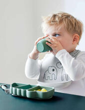 Done by Deer Mini Silicone Mug Art.229745 Green