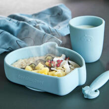 Done by Deer Mini Silicone Mug Art.229745 Green