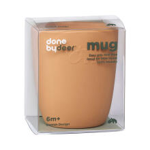 Done by Deer Mini Silicone Mug Art.229746 Mustard