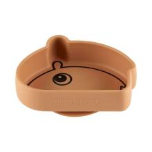 Done by Deer Silicone Stick & Stay bowl, Ozzo, Mustard