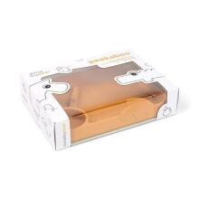 Done by Deer Peekaboo compartment plate Deer Friends, Mustard