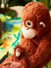 Made in Sweden Djungelskog  Art.004.028.08 Высококачественная мягкая игрушка Орангутан