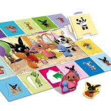Bing Baby EduGames Giant Shaped Puzzle Set with Self Correcting Case 2+