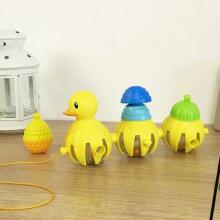 LALABOOM pērļu komplekts Pull Along Duck, 10gab.,  BL330