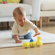 LALABOOM pērļu komplekts Pull Along Duck, 10gab.,  BL330