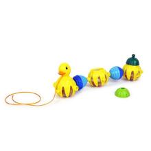 LALABOOM pērļu komplekts Pull Along Duck, 10gab.,  BL330