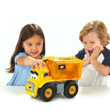 CAT kravas automašīna ar gaismām un skaņu Junior Crew, 82460