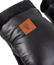 Venicci Winter gloves Art.135479 Black  šviesiai pilkos žiemos pirštinės