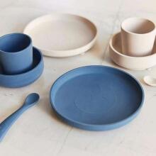 Jollein Dinner Set Silicone Jeans Blue Art.705-007-66035