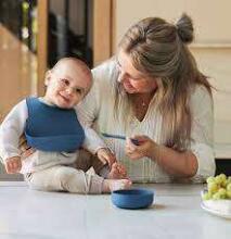 Jollein Dinner Set Silicone Jeans Blue Art.705-007-66035