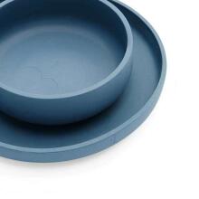 Jollein Dinner Set Silicone Jeans Blue Art.705-007-66035
