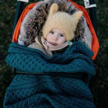 La Millou Merino Wool Blanket  Art.135506 Marakesh Jardin