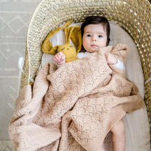 La Millou Cotton Blanket  Art.135591 Green Tea