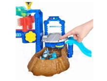 MONSTER JAM 1:64 vadītāja rotaļu komplekts Car Wash, 6060518