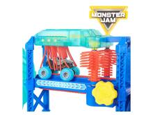 MONSTER JAM 1:64 vadītāja rotaļu komplekts Car Wash, 6060518